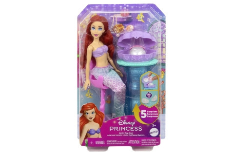 Mattel Muselková toaletka Disney Malá mořská víla Arielka s toaletkou