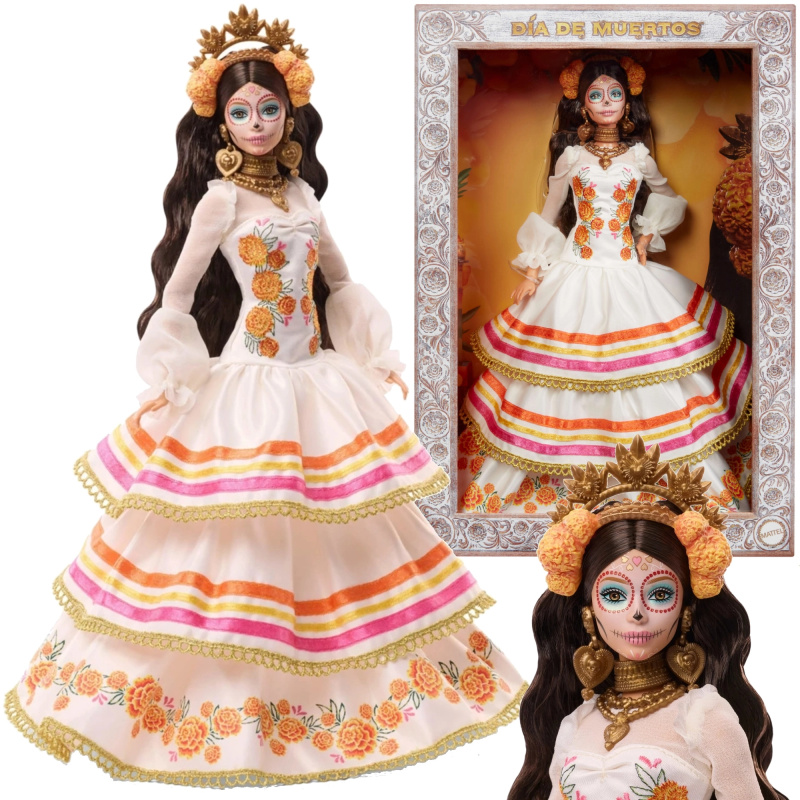 Barbie sběratelská panenka Dia de Muertos – mexická edice