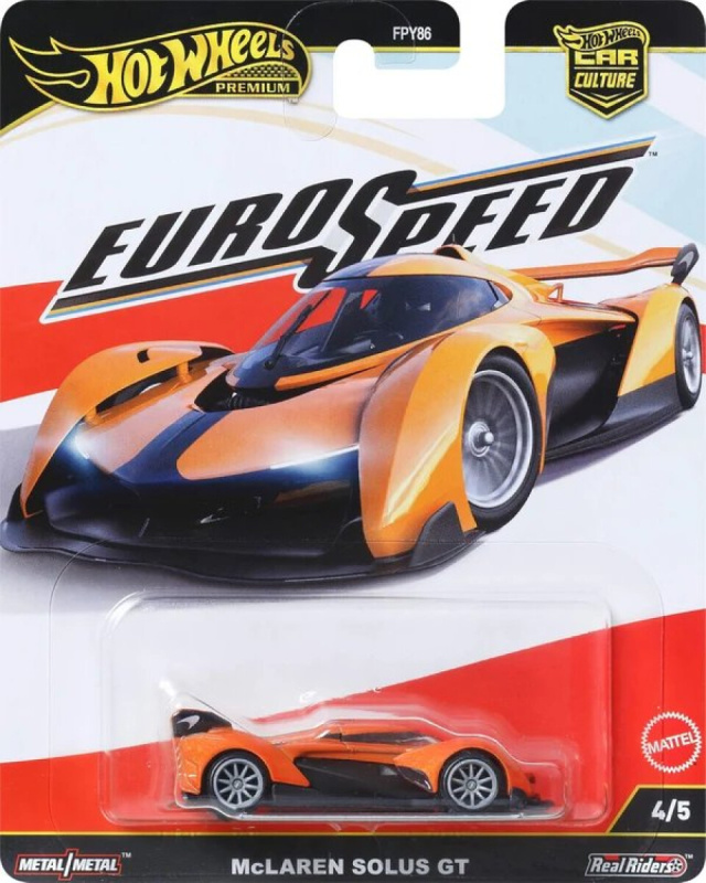 Hot Wheels premium eurospeed McLaren solus gt 1:64