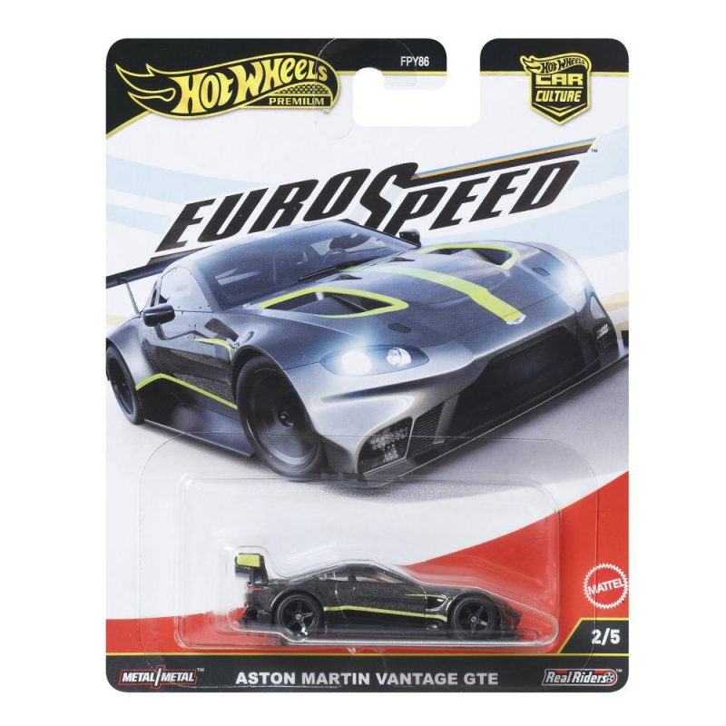 Hot Wheels Prémiové auto - car culture - Aston Martin Vantage GTE