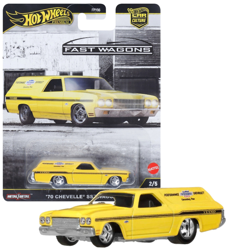 Hot Wheels Premium Car Culture ’70 Chevrolet Chevelle SS Wagon