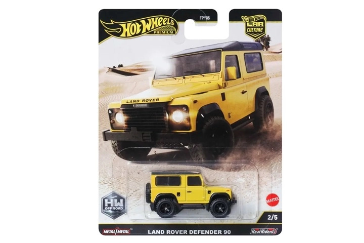 Hot Wheels Premium Land Rover Defender 90