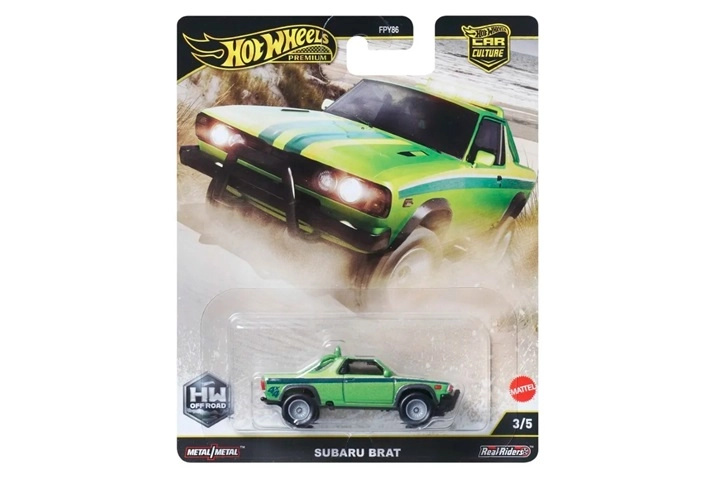 Hot Wheels Premium Subaru Brat sběratelský model 1:64