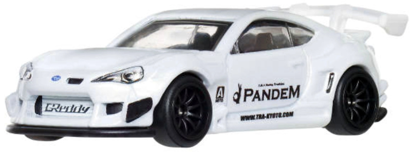 Hot Wheels Premium Circuit Legends auto Pandem Subaru BRZ 7 cm