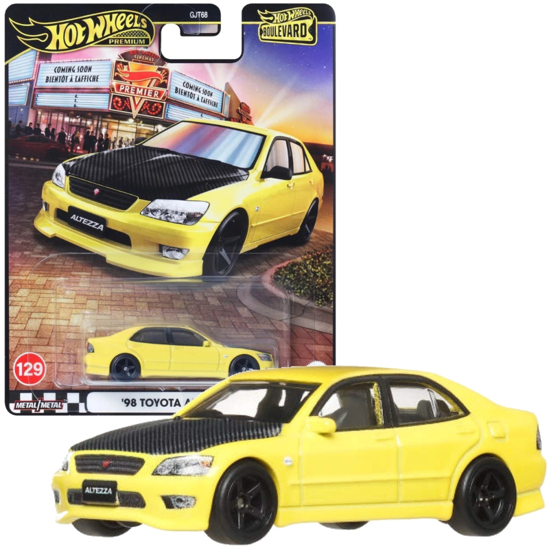 Hot Wheels Premium Boulevard auto 1998 Toyota Altezza 7 cm