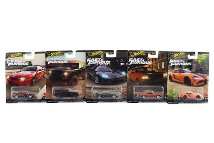 Hot Wheels prémiový angličák rychle a zběsile 1:64