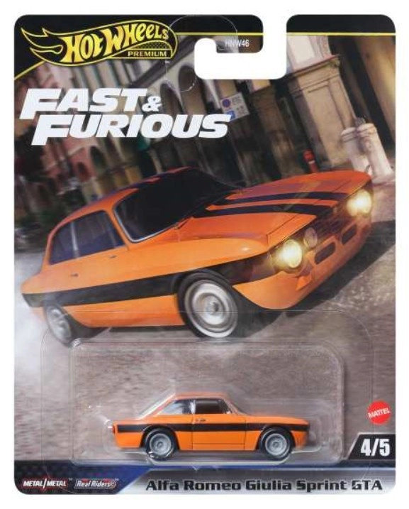 Hot Wheels Premium Fast & Furious Alfa Romeo Giulia Sprint GTA