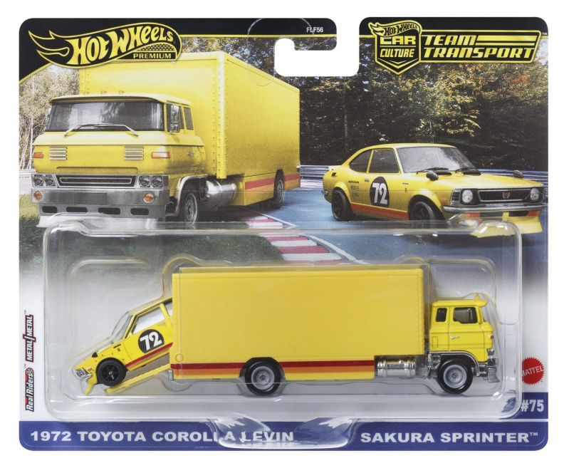 Sada vozidel 50. výročí od Hot Wheels a Toyota Corolla