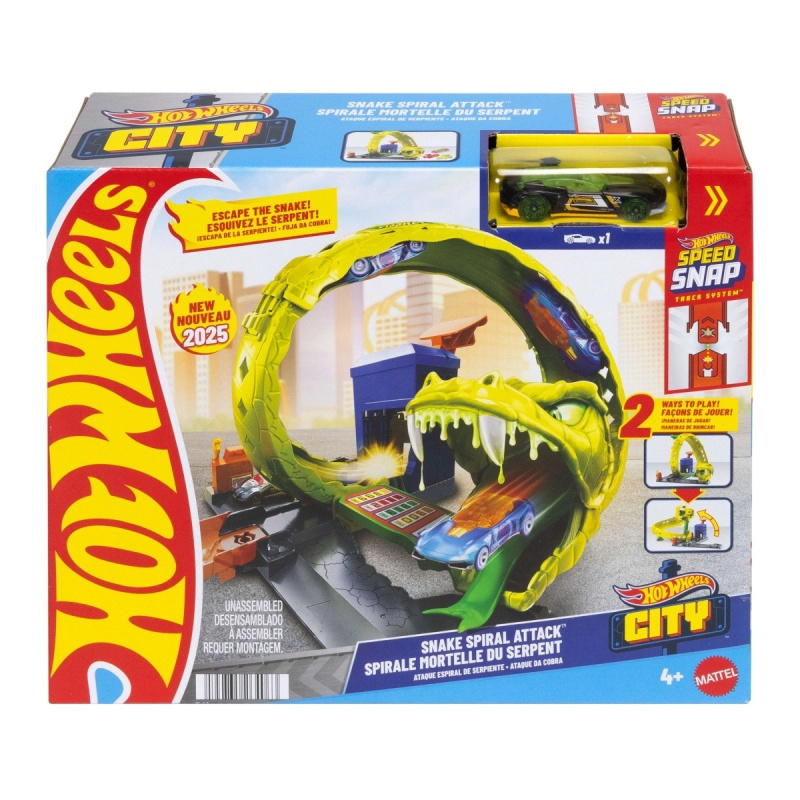 Hot Wheels City hadí útok