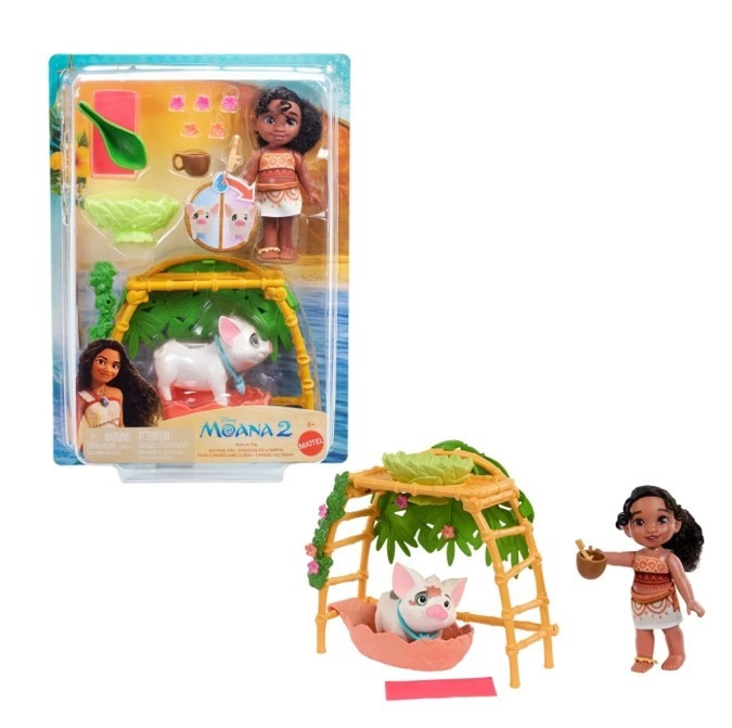 disney princess moana 2 – simea a pua koupací herní set