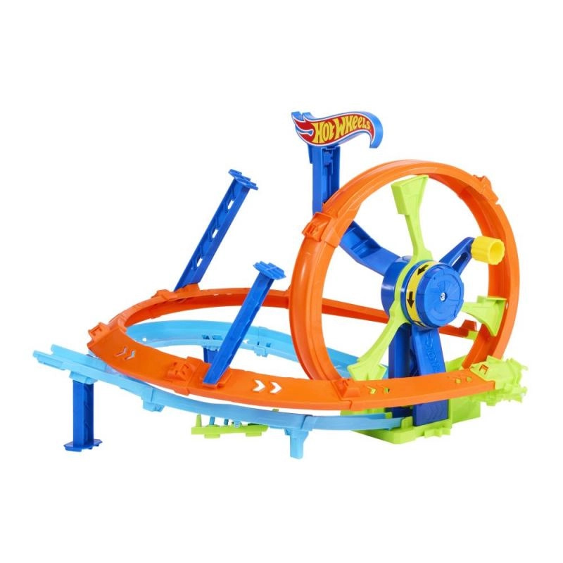 Dráha řetězový náraz Hot Wheels