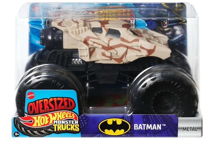 Hot Wheels Monster Truck Batman v měřítku 1:24