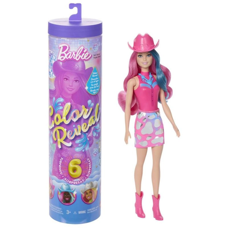 Mattel BRB COLOR REVEAL BARBIE DISCO HVĚZDA ASST