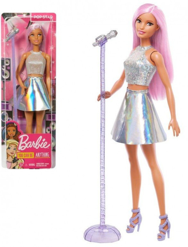 Loutka Barbie Popová hvězda zpěvačka