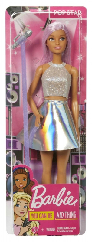 Loutka Barbie Popová hvězda zpěvačka