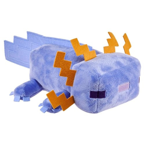 Plyšák Minecraft - Axolotl, modrý