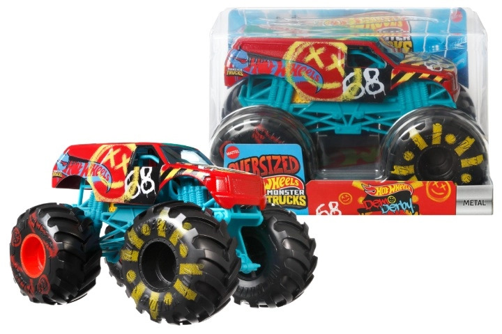 Hot Wheels Monster Trucks Demo Derby v měřítku 1:24