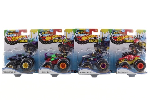 Hot Wheels Monster Trucks Color Shifters – měnící barvy