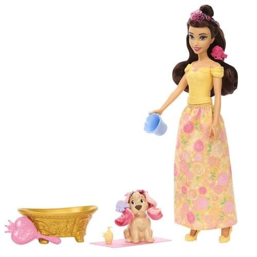 Disney Princezna Belle s pejskem – koupací a stylingový set
