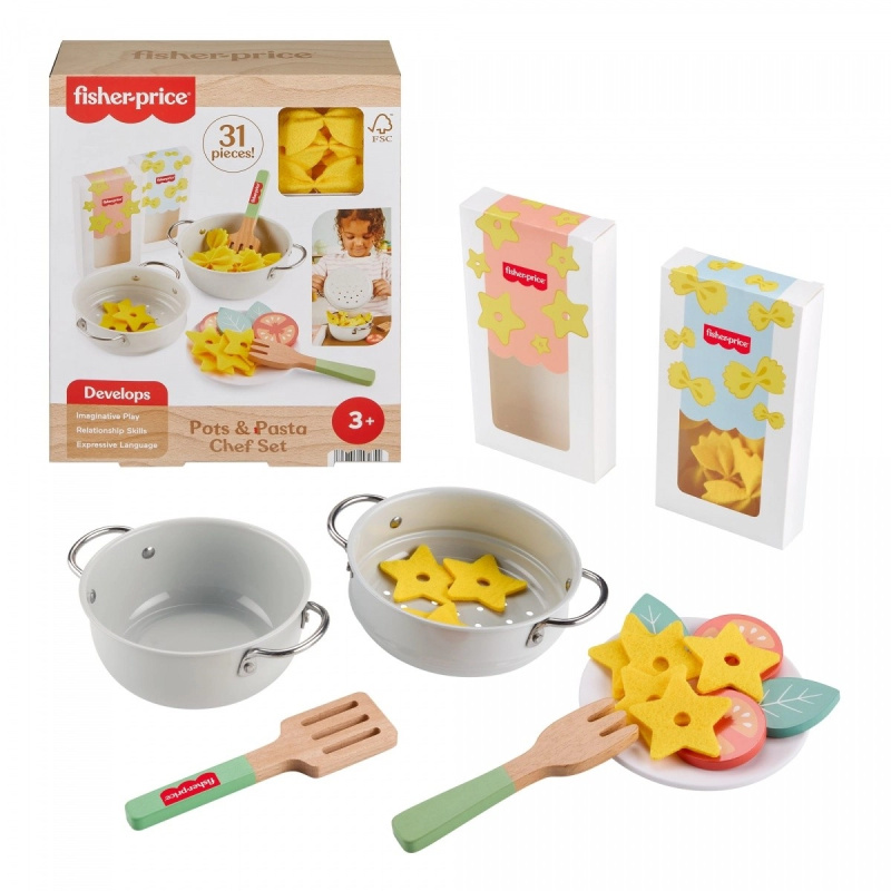 Fisher-Price kuchařský set těstoviny pro děti