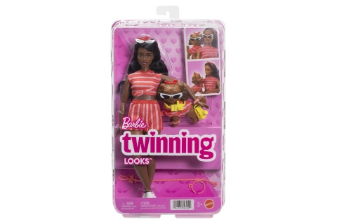 Barbie dvojitý kostým – pruhy