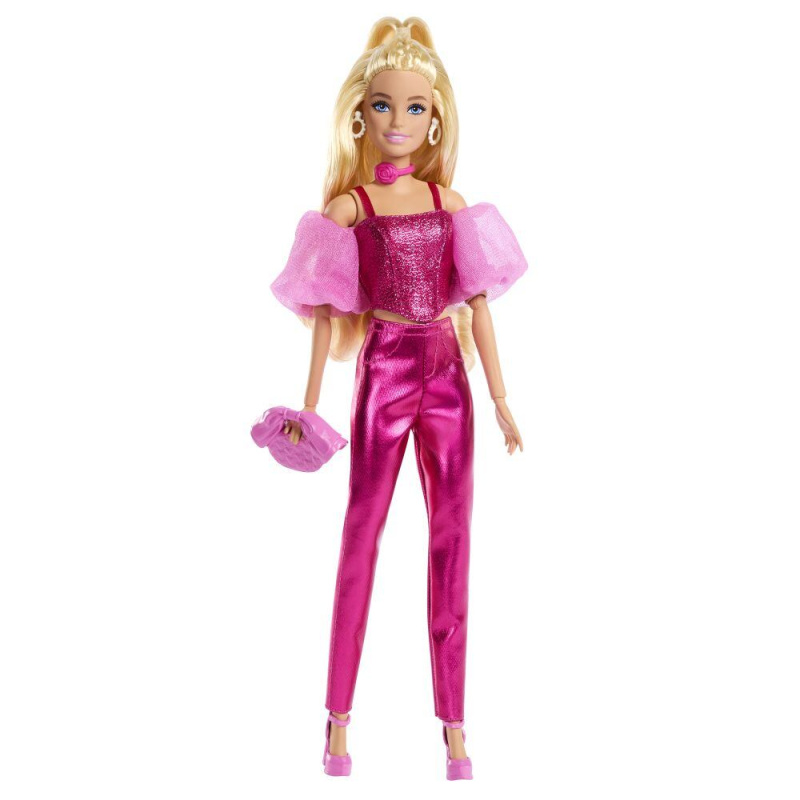 Barbie Deluxe Modelka v Růžovém Korzetu