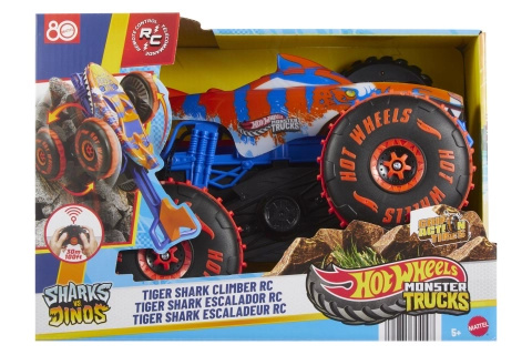 Hot Wheels RC Monster truck Tygr Žralok