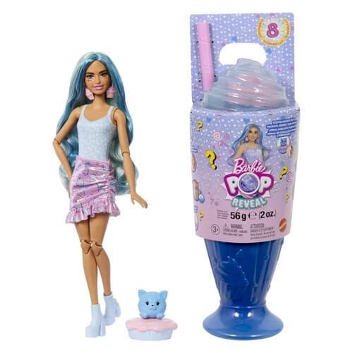 Barbie Pop Reveal - modrá panenka