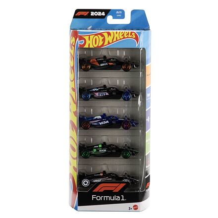 Mattel Hot Wheels 5ks Angličák - Závodní