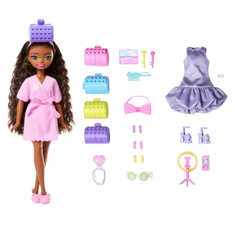 Barbie Dream Besties Brooklyn – stylovací panenka se salonními doplňky