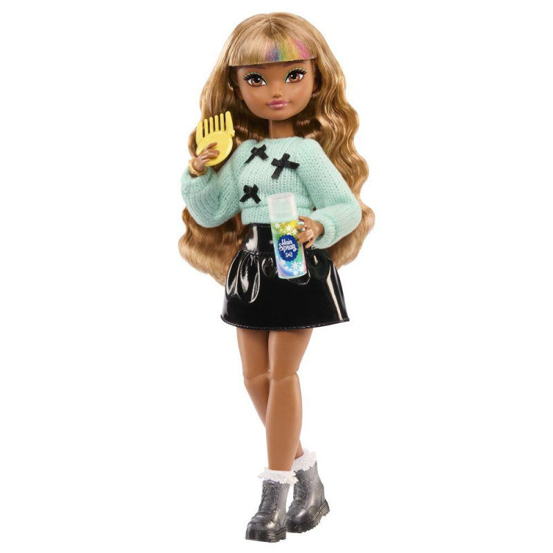 barbie dream besties zia – módní panenka s doplňky na úpravu vlasů