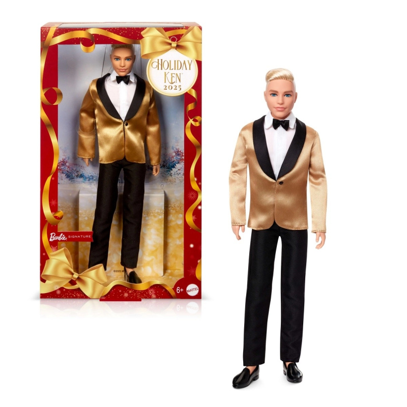 Sběratelská panenka BARBIE Ken Holiday 2025
