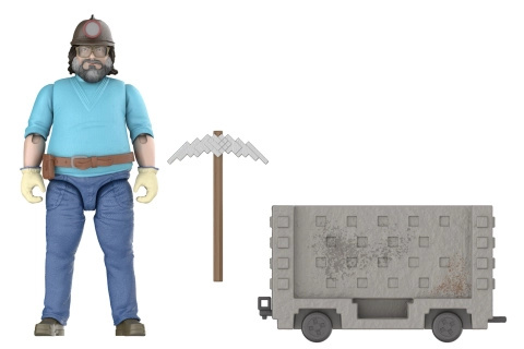 Minecraft Filmový Steve a vozík