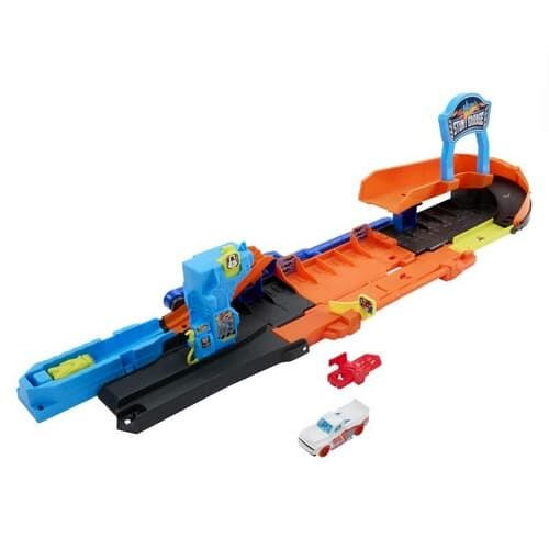 Hot Wheels City kaskadérská garáž, 3patrové parkování