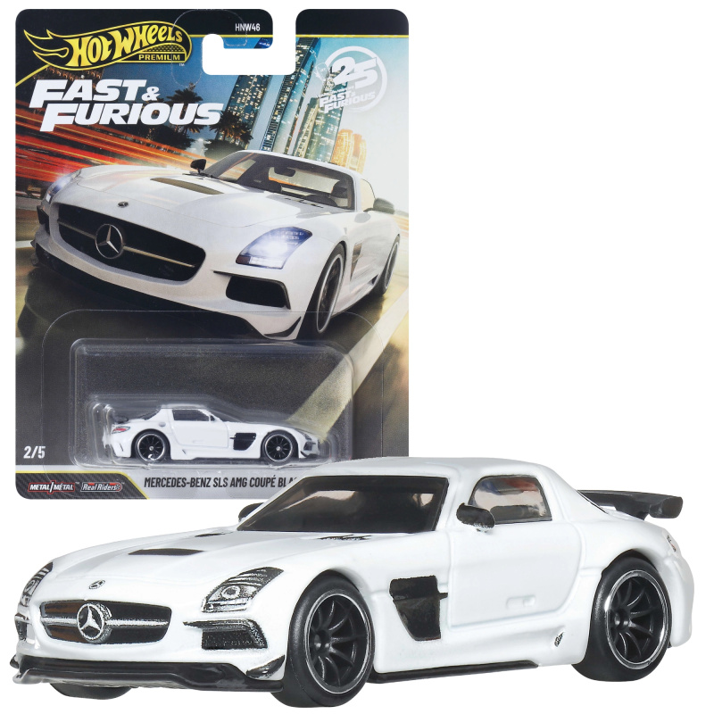 Hot Wheels Fast & Furious Mercedes-Benz SLS AMG Coupé Black Series