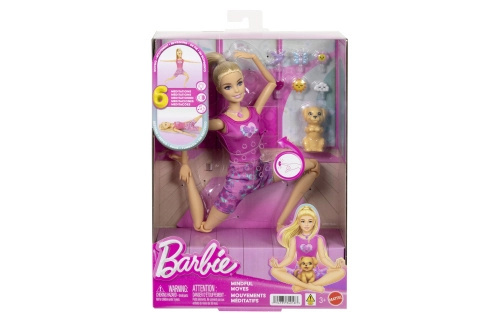 Barbie meditační panenka s uklidňujícími zvuky