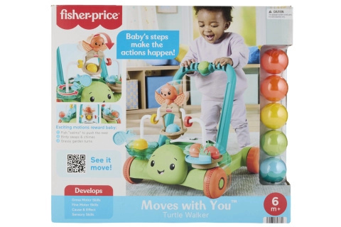 Fisher-Price interaktivní chodítko želva