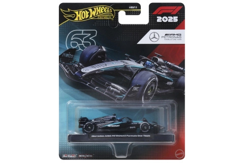 Hot Wheels prémiový angličák FORMULE 1 MERCEDES-BENZ George Russell #63 1:64