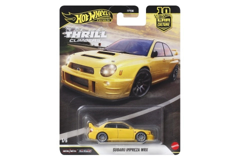Hot Wheels prémiový angličák Car Culture – SUBARU IMPREZA WRX 1:64