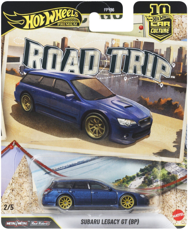 Hot Wheels Premium Car Culture Subaru Legacy GT (BP)