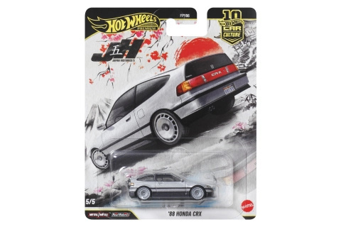 Hot Wheels prémiový angličák Car Culture – 1988 Honda CRX