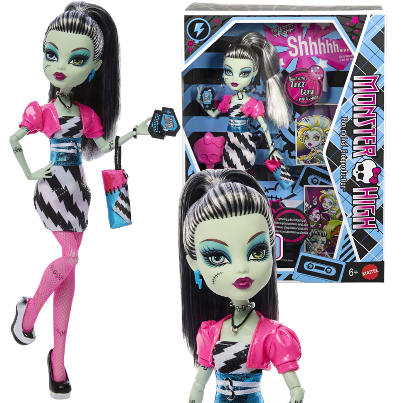 Monster High sběratelská panenka Frankie Stein Dawn of the Dance Creeproduction 27 cm s doplňky