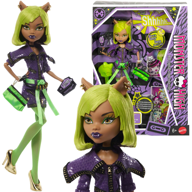 Monster High sběratelská panenka Clawdeen Wolf Dawn of the Dance Creeproduction 27 cm s doplňky