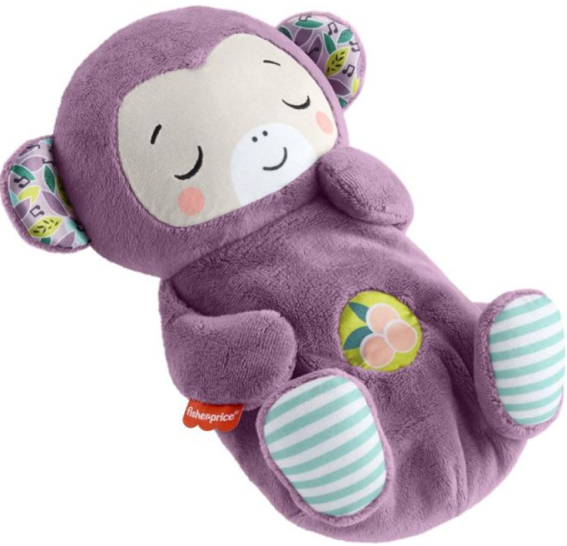 Fisher Price Mazlivá a uklidňující fialová opička
