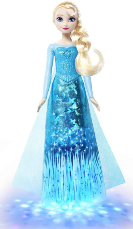 Disney Frozen zpívající panenka Elsa se světly