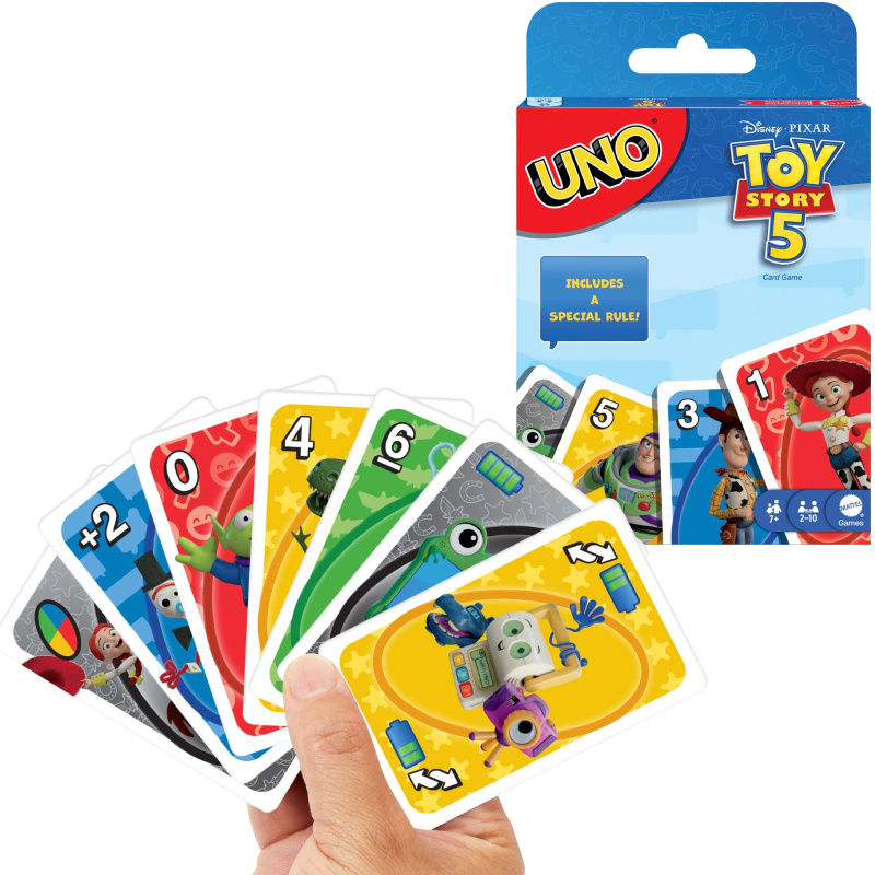 Mattel UNO Toy Story 5 – karetní hra