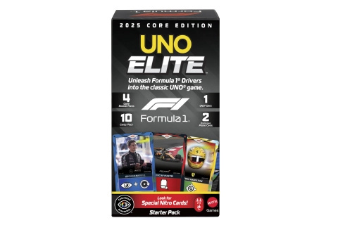 UNO Formula 1 Elite Racers karetní hra