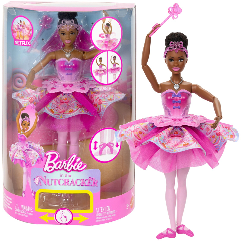 Barbie Barbie v Louskáčkovi baletka Cukrová víla s proměnlivou sukýnkou