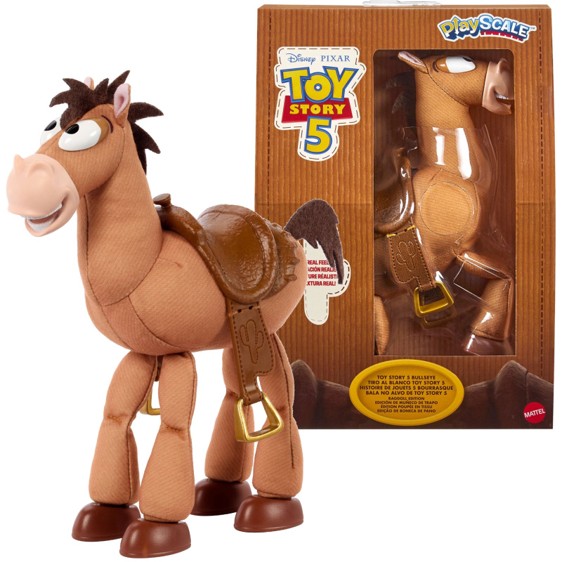 Mattel Disney Toy Story Bullseye (kůň) měkká figurka 21 cm
