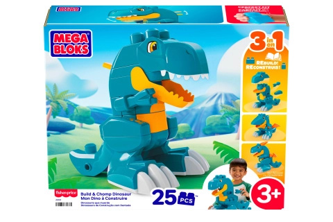 Mega Bloks stavebnice dinosaurus 3 v 1